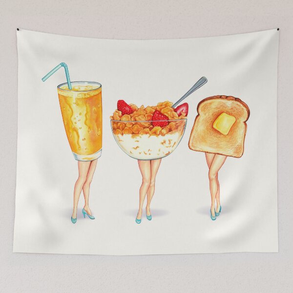 Item preview, Breakfast Pin-Ups designed and sold by Kelly  Gilleran.