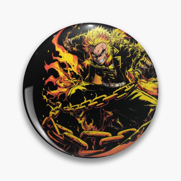 Item preview, Rengoku Kyojuro designed and sold by nordhav-art.