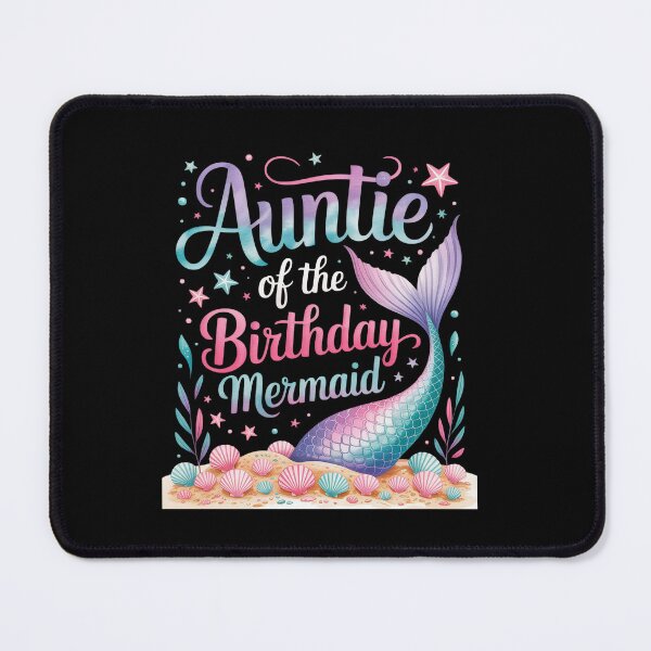 Item preview, Auntie Of The Birthday Mermaid Girl Bday Party Squad Family designed and sold by Catharsiscath.
