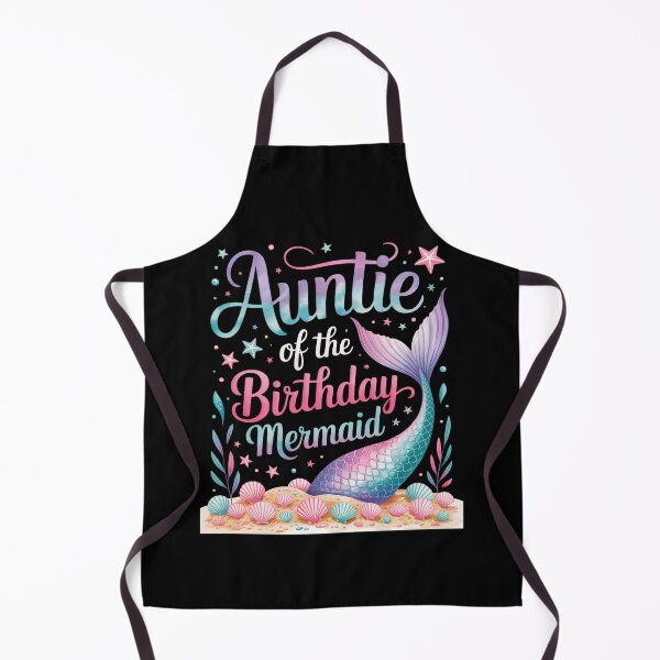 Item preview, Auntie Of The Birthday Mermaid Girl Bday Party Squad Family designed and sold by Catharsiscath.