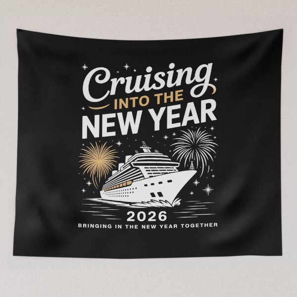 Item preview, Cruising Into 2026 New Years Eve Matching Family Cruise designed and sold by Elenasriveras.