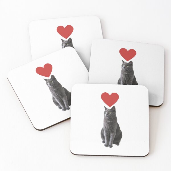 Item preview, Love Russian Blue cat designed and sold by Andykinoz.