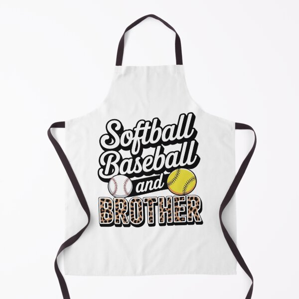 Item preview, Baseball And Softball Brother of Both Girl Boy Nephew Leopard designed and sold by Catharsiscath.