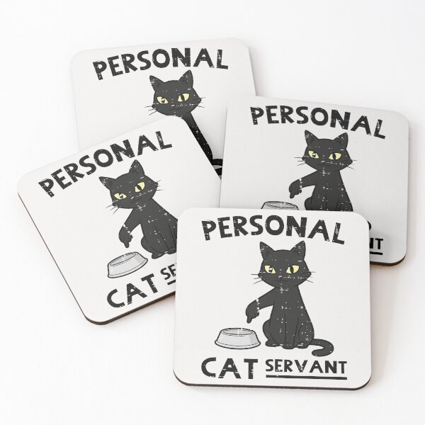 Item preview, Personal Cat Servant Funny Fur Mom Dad Pet Men Women Kids  designed and sold by ArleneRowe.