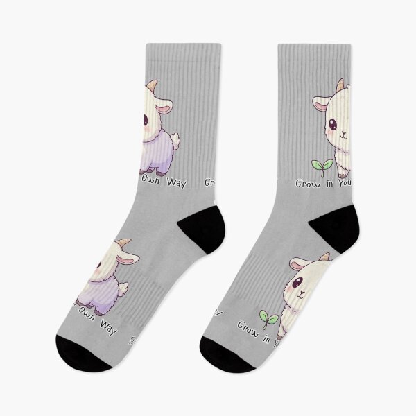 Item preview, Kawaii Lunar Zodiac GOAT: Grow In Your Own Way designed and sold by SebastianSpace.
