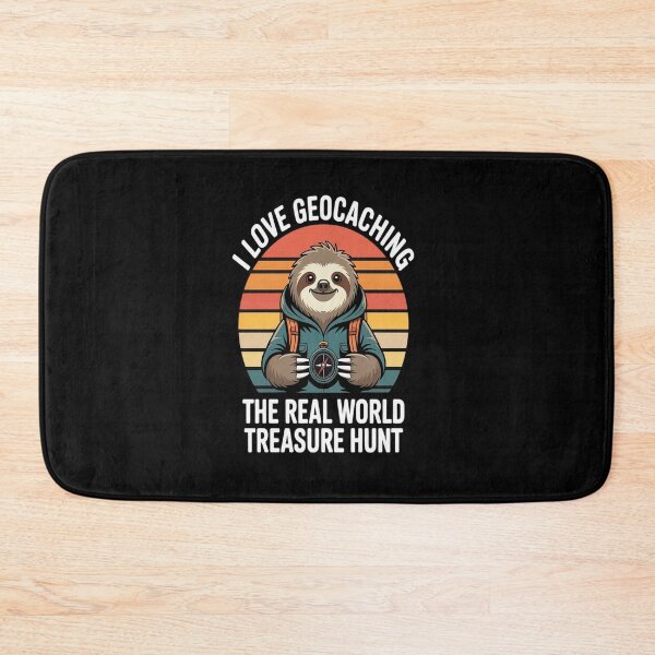Item preview, Geocacher Sloth Geocaching designed and sold by Catharsiscath.