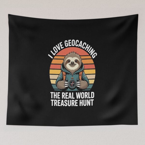 Item preview, Geocacher Sloth Geocaching designed and sold by Catharsiscath.