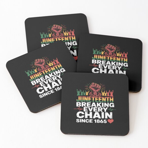 Item preview, Juneteenth Breaking Every Chain Since 1865 designed and sold by johnertullio.