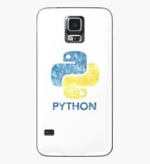 Retro Python Programmer Case/Skin for Samsung Galaxy