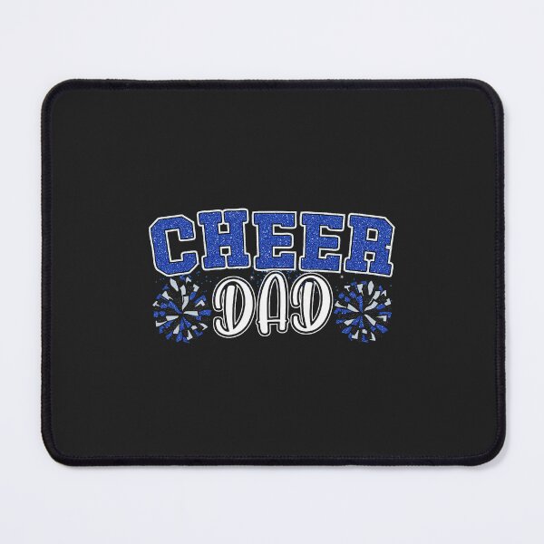 Item preview, Proud Cheer Dad My Favorite Cheerleader Calls Me Dad Blue designed and sold by ArleneRowe.