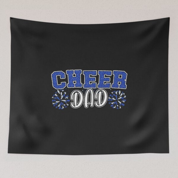 Item preview, Proud Cheer Dad My Favorite Cheerleader Calls Me Dad Blue  designed and sold by ArleneRowe.