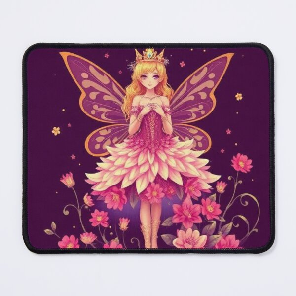 Item preview, Flower Fairy Princess – Enchanted Floral Fairycore Fantasy Art designed and sold by swara-2016.