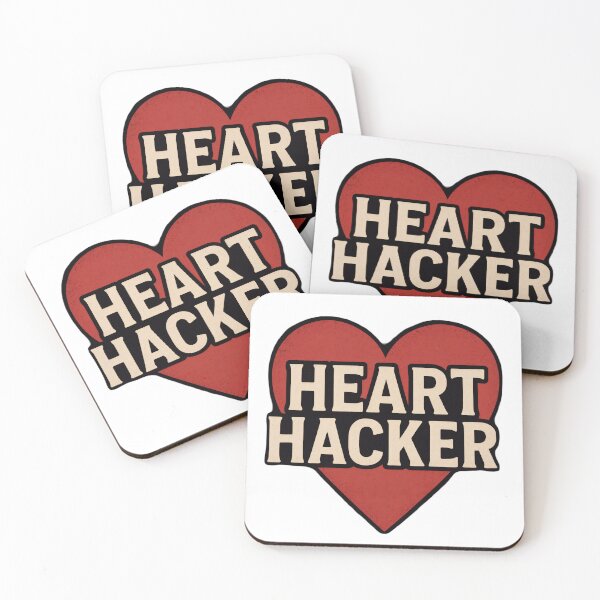 Item preview, Heart Hacker - Funny Love Quote Valentine Graphic T-Shirt Design designed and sold by UrbanEchoHub.