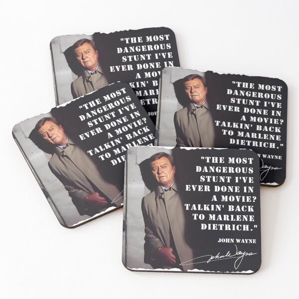 Item preview, John Wayne quote III "Marlene Dietrich" - omitted designed and sold by RalfDavid74.