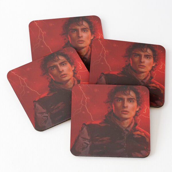 Item preview, Stranger Things Season 5 Merch Finn Wolfhard (Mike Wheeler):- sticker pack, tshirt, spiral note books, posters, hard cover journals, mugs, tote bags etc / Fan Art designed and sold by TeenLake.