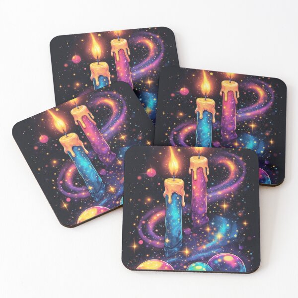 Item preview, Cosmic candles illuminate the dark room designed and sold by Mianku | Für das Leben.