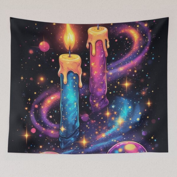 Item preview, Cosmic candles illuminate the dark room designed and sold by Mianku | Für das Leben.