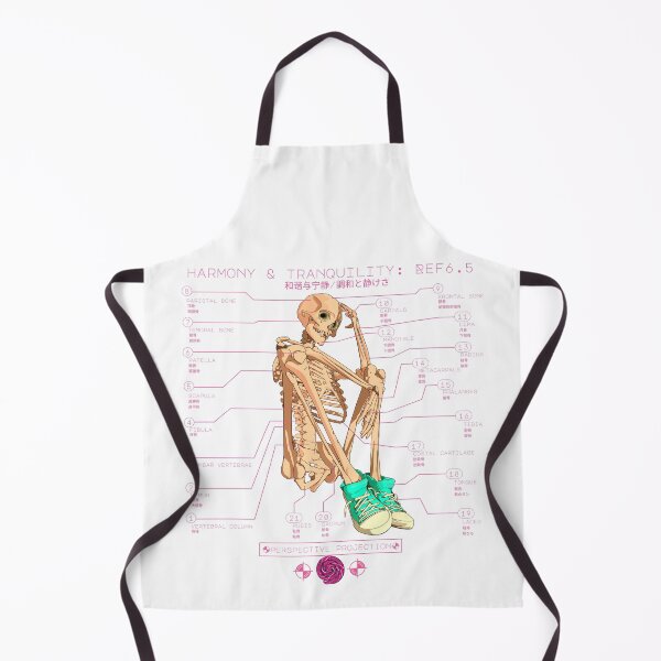 Item preview, Skeleton anatomy annotated designed and sold by m-yoga-store.