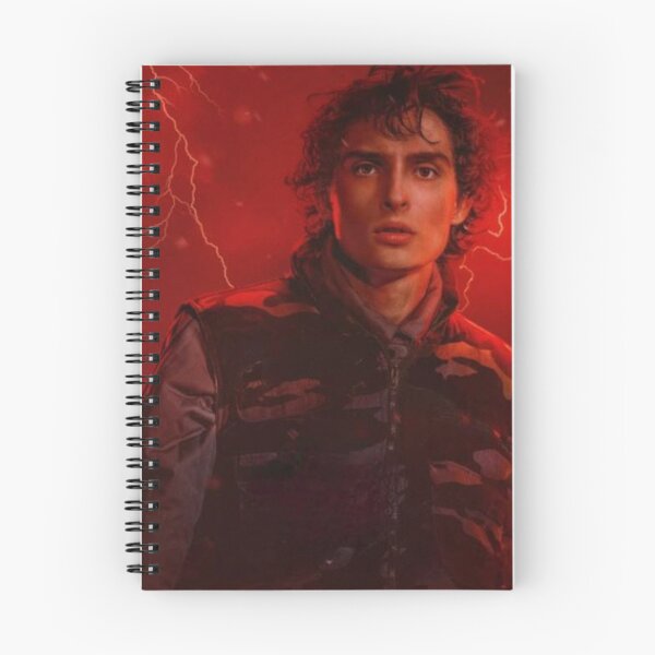 Item preview, Stranger Things Season 5 Merch Finn Wolfhard (Mike Wheeler):- sticker pack, tshirt, spiral note books, posters, hard cover journals, mugs, tote bags etc / Fan Art designed and sold by TeenLake.