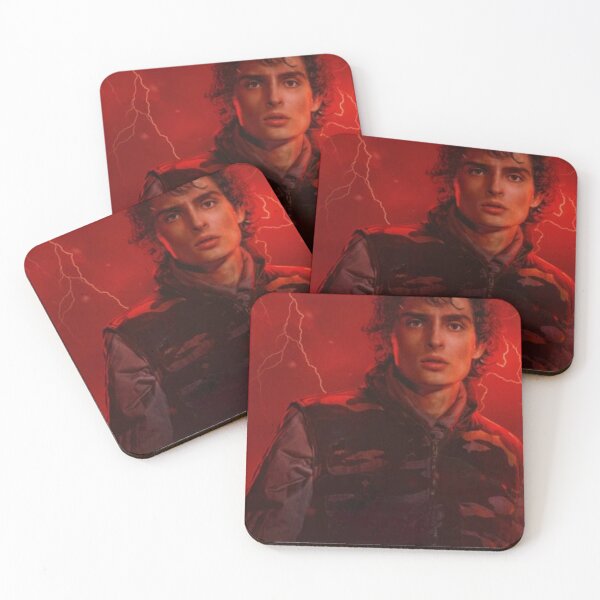 Item preview, Stranger Things Season 5 Merch Finn Wolfhard (Mike Wheeler):- sticker pack, tshirt, spiral note books, posters, hard cover journals, mugs, tote bags etc / Fan Art designed and sold by TeenLake.