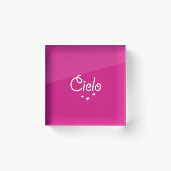 Aperçu de l'œuvre Je m'appelle Cielo créée et vendue par CharlottePlaceArt.