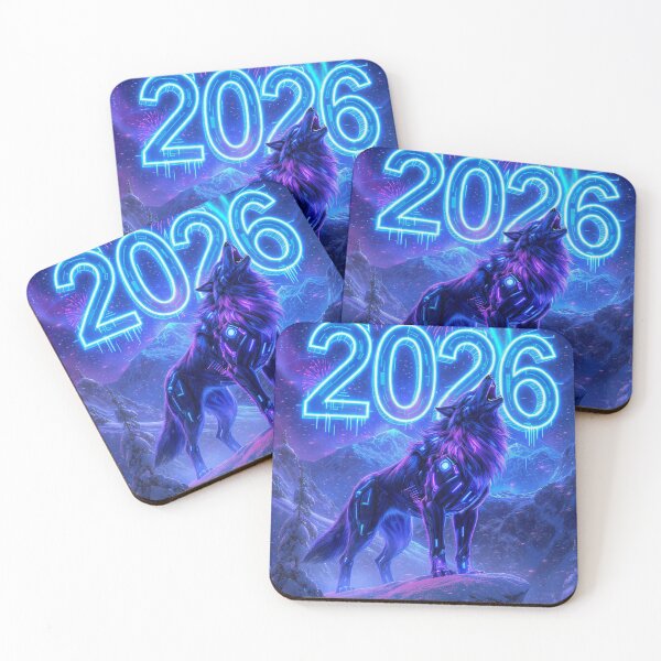 Item preview, Neon New Year 2026 Cyberpunk Celebration designed and sold by ChinzorigBAY.