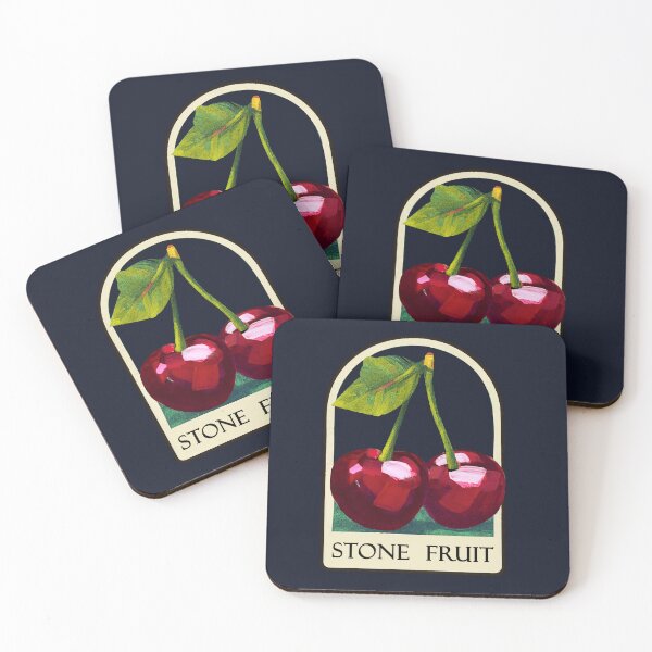 Item preview, STONE FRUIT — CHERRY STILL LIFE designed and sold by Sanctum Icons.