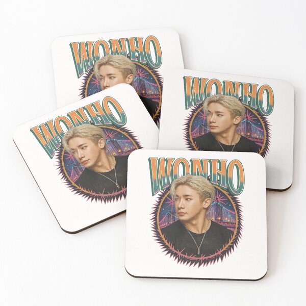 Item preview, Wonho Retro Idol Bootleg with Shades and Leather designed and sold by Places On Earth.