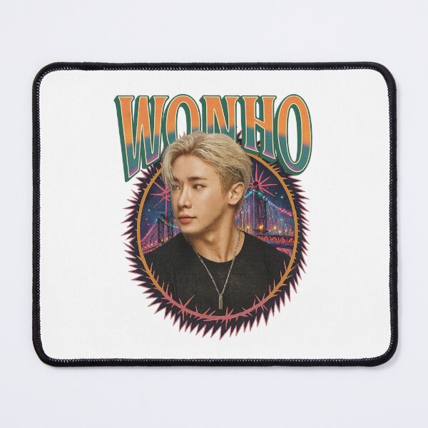 Item preview, Wonho Retro Idol Bootleg with Shades and Leather designed and sold by Places On Earth.