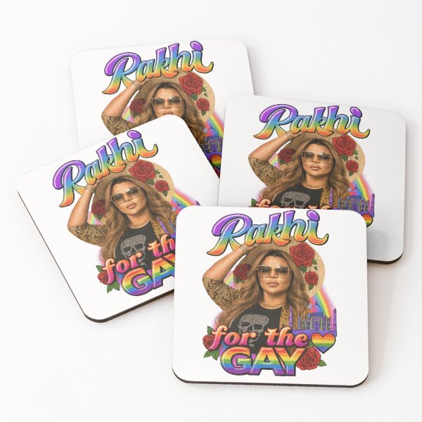 Item preview, Rakhi Sawant Queen of Sass Bootleg in Pink Feather Fit designed and sold by Places On Earth.