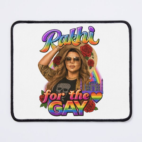 Item preview, Rakhi Sawant Queen of Sass Bootleg in Pink Feather Fit designed and sold by Places On Earth.
