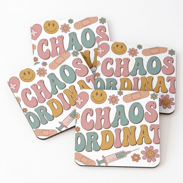 Item preview, Chaos Coordinator - Cute Retro Nurse Life designed and sold by WojcikDesigners.