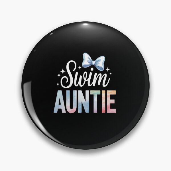 Item preview, Swim Auntie Coquette Swim Aunt Swimmer Aunt Swimming designed and sold by Catharsiscath.