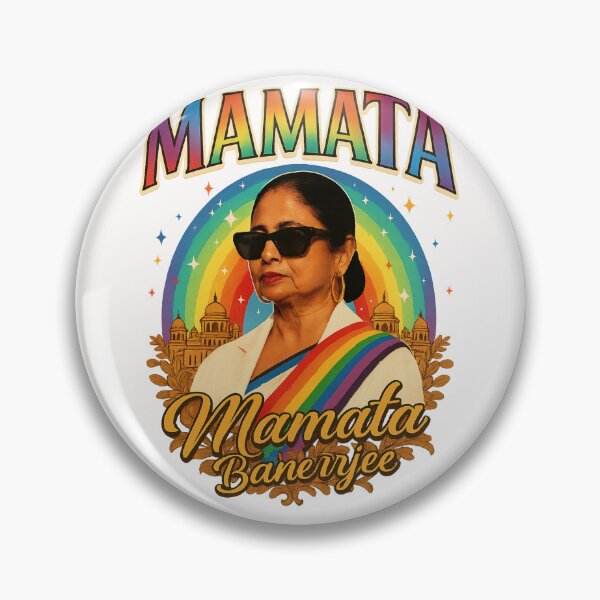 Item preview, Mamata Banerjee in Front of Victoria Memorial with Pride Palette designed and sold by Places On Earth.