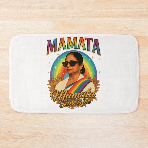 Item preview, Mamata Banerjee in Front of Victoria Memorial with Pride Palette designed and sold by Places On Earth.