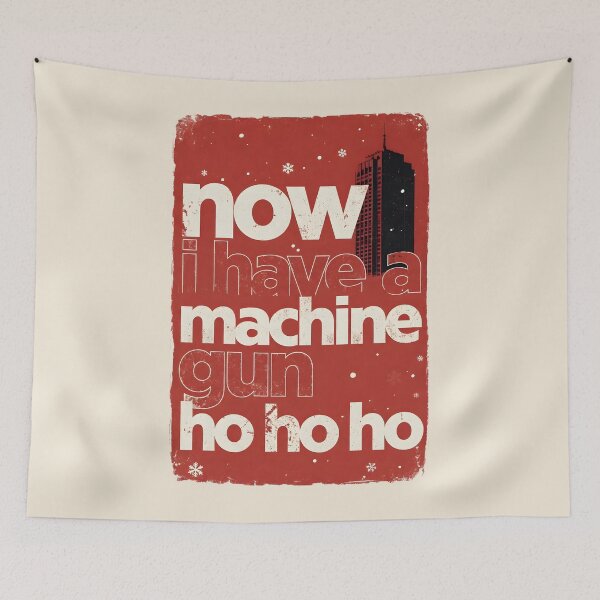 Item preview, Now I Have a Machine Gun Ho Ho Ho designed and sold by SignumShop.