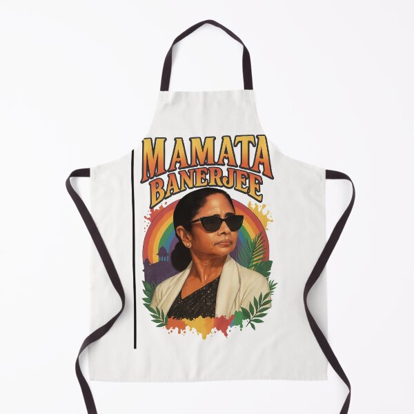 Item preview, Mamata Banerjee Strong Leader with Indian Heritage Backdrop designed and sold by Places On Earth.