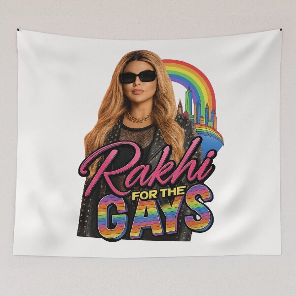 Item preview, Rakhi Sawant Bold Pride Look with Iconic Indian Celebrity Vibe designed and sold by Places On Earth.
