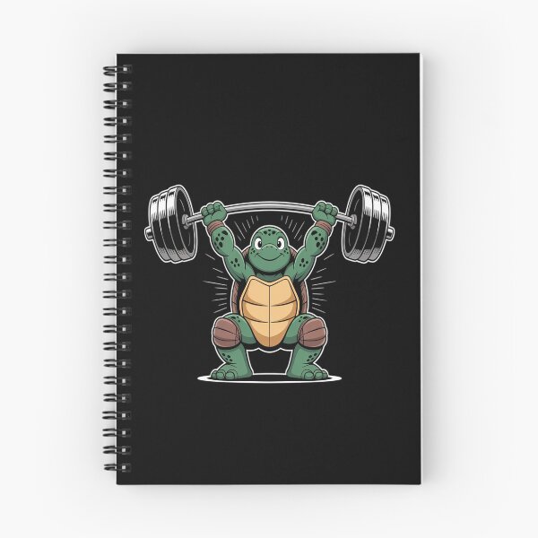 Item preview, Turtle Weightlifting Barbell Fitness Workout designed and sold by Catharsiscath.