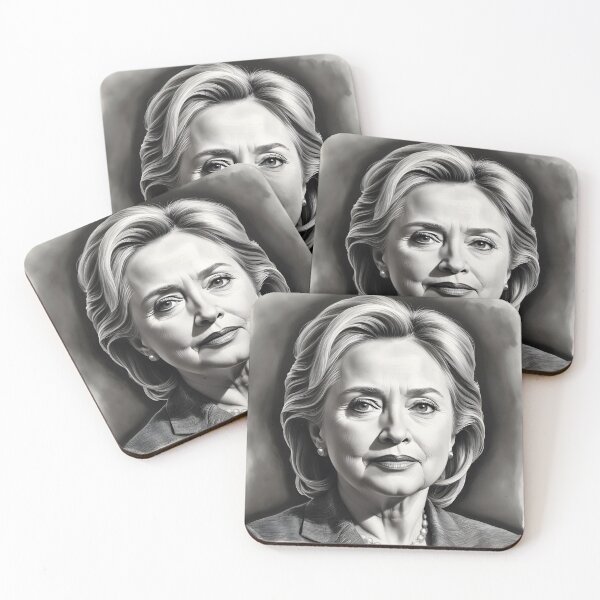 Item preview, Hillary Clinton designed and sold by WorldofCharcoal.