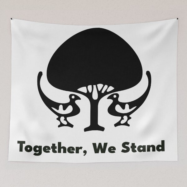 Item preview, Together, We Stand - Unity & Strength Minimalist Design designed and sold by House-of-Waliya.