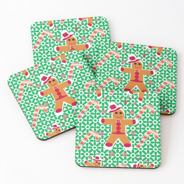 Item preview, Cute Gingerbread Candy Cane Christmas Seamless Pattern designed and sold by HopeAndHustle.