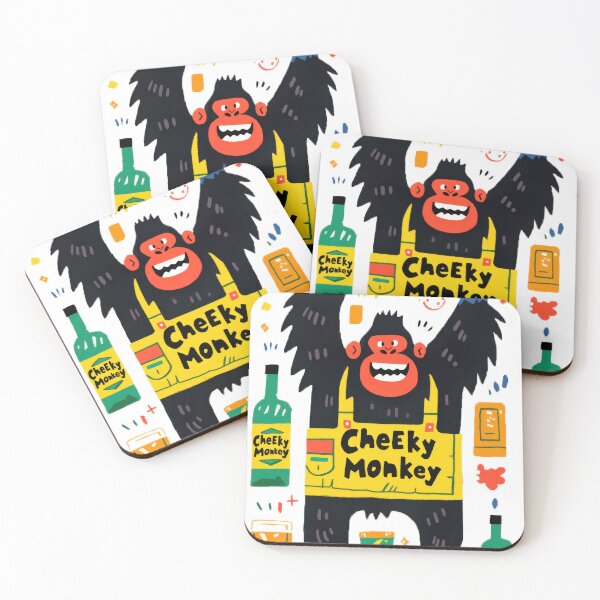 Item preview, Cheeky Monkey Hot Sauce designed and sold by Andy Gambino Art.
