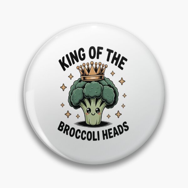Item preview, King Of The Broccoli Heads designed and sold by Catharsiscath.