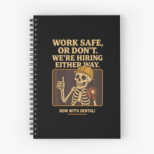 Item preview, Work Safe Or Don't We'Re Hiring Either Way Funny designed and sold by AngelaSandra.