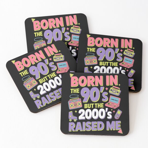 Item preview, Born In The 90's But The 2000's Raised Me 90s designed and sold by CottonCandyPrin.