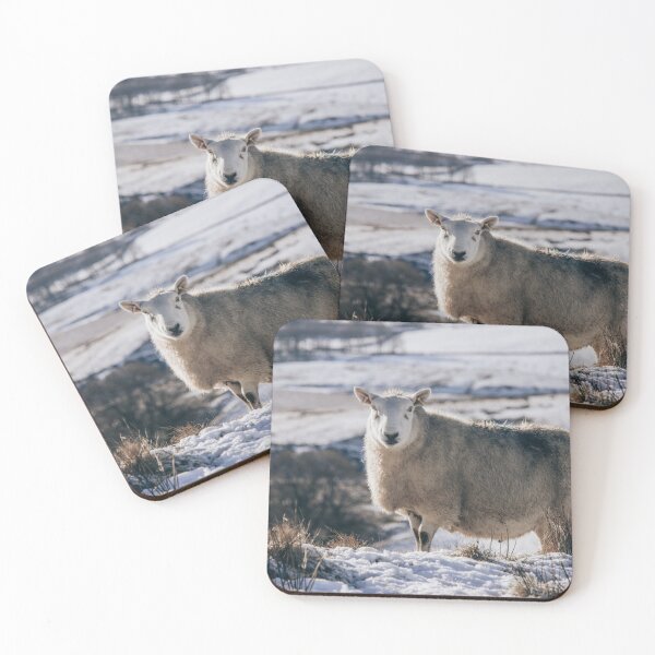 Item preview, Sheep in the Snow – Yorkshire Dales Winter designed and sold by Two-Tickets-To.