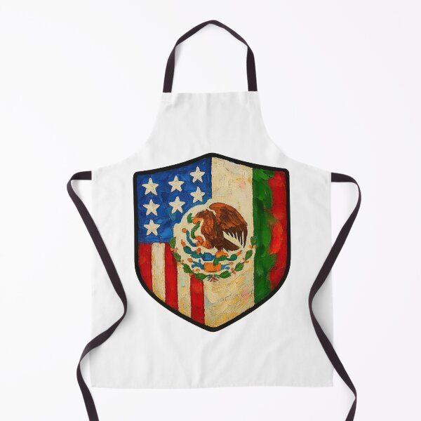Item preview, Mexican American Flag, American Mexican Flag, Mexican And American Flag designed and sold by graphic-genie.