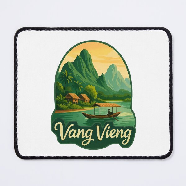 Item preview, Scenic Boat Ride on the Nam Song River, Vang Vieng, Laos designed and sold by Places On Earth.