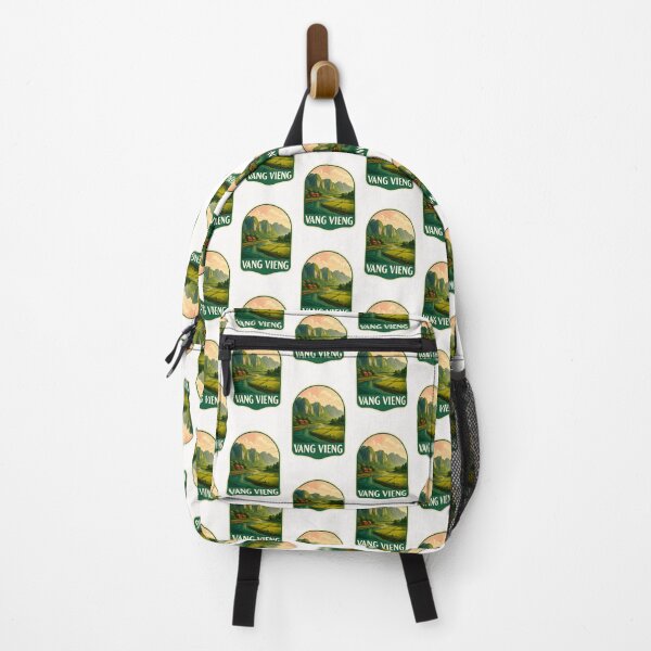Item preview, Rice Fields and Riverbanks of Vang Vieng, Laos designed and sold by Places On Earth.